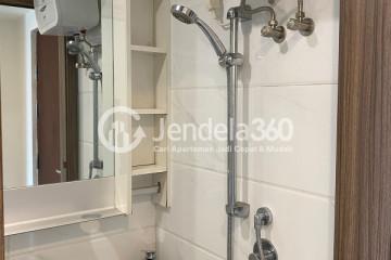 Bathroom Decorative Studio Apartment at Sky House BSD Apartment High Floor