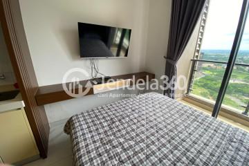 Bedroom Decorative Studio Apartment at Sky House BSD Apartment High Floor