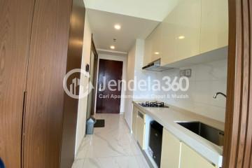 Kitchen Decorative Studio Apartment at Sky House BSD Apartment High Floor