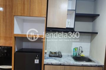 Kitchen 1BR Apartment with  View at LRT City Sentul Apartment