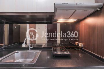 Kitchen Excellent Studio Apartment Low Floor with City View at Taman Melati Margonda Apartment