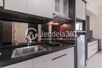 Kitchen Excellent Studio Apartment Low Floor with City View at Taman Melati Margonda Apartment