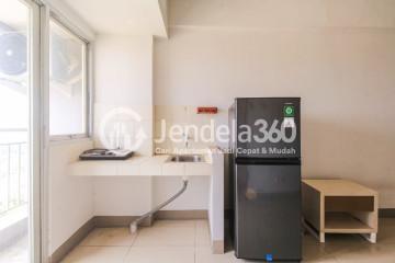 Kitchen High Floor 2BR Apartment with City View at Bintaro Park View