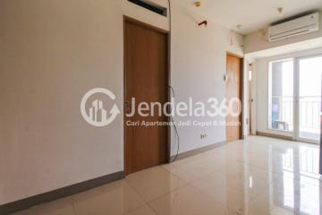 Living Room High Floor 2BR Apartment with City View at Bintaro Park View