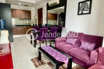 Living Room 1BR Kuningan City (Denpasar Residence) Apartment at Middle Floor