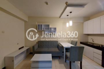 Living Room Tidy 2BR Apartment at Casablanca East Residence Tower Casa B