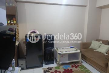 Living Room 2BR Kebagusan City Apartment at Low Floor