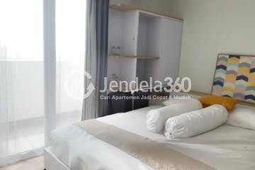 Bedroom Studio Amethyst Kemayoran Apartment at Low Floor