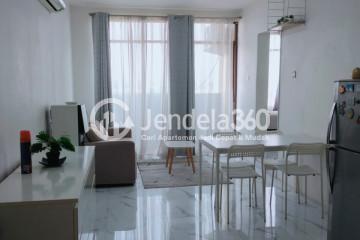 Living Room Low Floor 2BR Apartment with  View at Permata Eksekutif Apartment