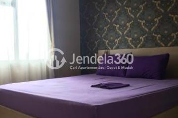 Bedroom Low Floor 1BR Apartment with City View at Lavande Residence