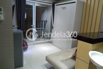 Living Room Trendy 1BR Apartment at Skyline Paramount Serpong Low Floor