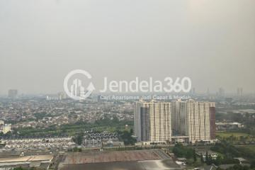 Balcony 2BR Apartment with City View at Skandinavia TangCity Apartment