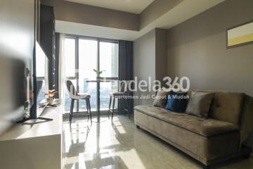 Living Room Fancy 1BR Apartment at Branz BSD Apartment High Floor