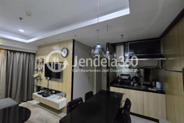 Dining Room Strategic Location 2BR Apartment Low Floor with  View at Trivium Terrace