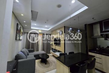 Living Room Strategic Location 2BR Apartment Low Floor with  View at Trivium Terrace