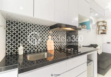 Kitchen Bassura City Apartment 1BR View City