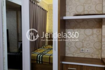 Bedroom Homey 1BR Apartment Low Floor with City View at Gateway Pasteur Apartment