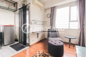 Living Room Menteng Square Apartment 1BR View Best city