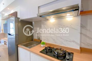 Kitchen Studio Apartment with  View at Citra Living Apartment