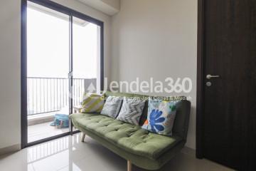 Living Room Fancy 1BR Apartment Low Floor with  View at Vasaka Solterra Apartment