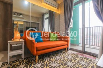 Living Room 1BR Apartment with  View at Pejaten Park Residence