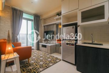 Living Room 1BR Apartment with  View at Pejaten Park Residence