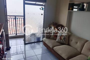 Living Room Middle Floor 2BR Apartment with  View at M Square Cibaduyut Apartment