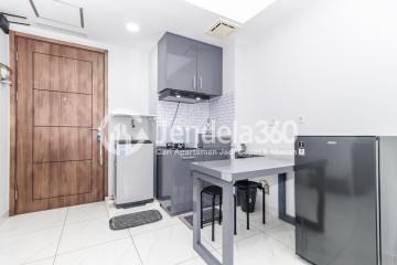 Kitchen 1BR Apartment with City View at Sakura Garden City Apartment