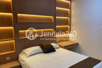 Bedroom Low Floor Studio Apartment with City View at Margonda Residence 2