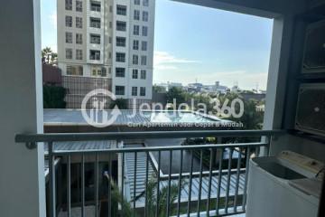 Balcony Homey 2BR Apartment Low Floor with  View at M Town Signature Serpong