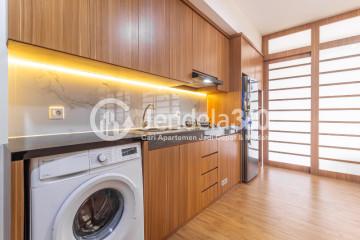 Kitchen 1BR Orange County Lippo Cikarang Apartment at Tower Pasadena