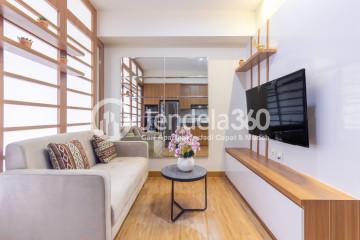 Living Room 1BR Orange County Lippo Cikarang Apartment at Tower Pasadena