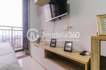 Bedroom Simply Look Studio Apartment Low Floor with City View at Springwood Residence