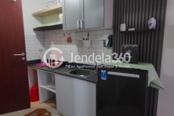 Kitchen Elegant Studio Apartment at Sayana Apartment Middle Floor