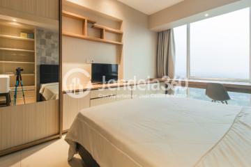 Bedroom Low Floor Studio Apartment with  View at U Residence Karawaci