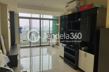 Living Room 2BR Apartment with  View at Pejaten Park Residence