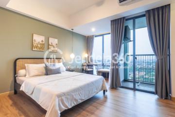 Bedroom Lovely Studio Apartment High Floor with City View at Southgate Residence