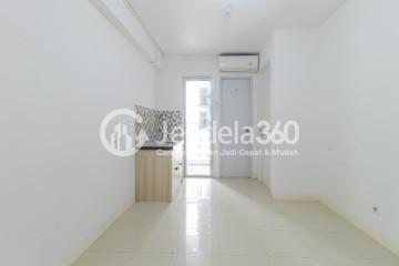 Living Room 2BR Apartment with City View at Bassura City Apartment