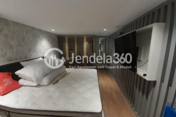 Bedroom Low Floor 1BR Apartment with City View at Brooklyn Alam Sutera Apartment