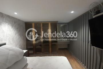 Bedroom Low Floor 1BR Apartment with City View at Brooklyn Alam Sutera Apartment