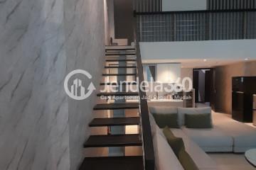 Bedroom Low Floor 1BR Apartment with City View at Brooklyn Alam Sutera Apartment