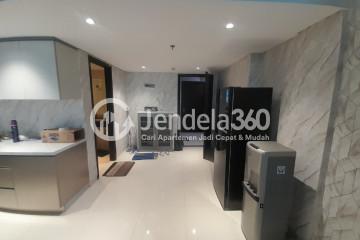 Kitchen Low Floor 1BR Apartment with City View at Brooklyn Alam Sutera Apartment