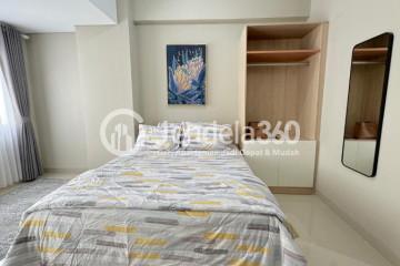 Bedroom Low Floor Studio Apartment with  View at LRT City Sentul Apartment