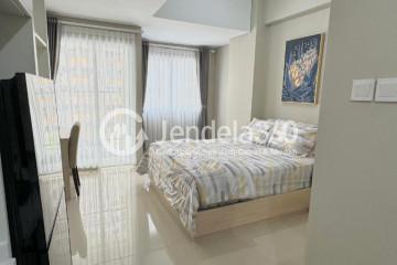 Bedroom Low Floor Studio Apartment with  View at LRT City Sentul Apartment