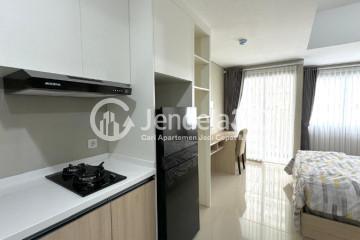 Kitchen Low Floor Studio Apartment with  View at LRT City Sentul Apartment