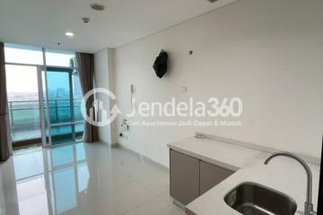 Kitchen Lovely 1BR Apartment Middle Floor with City View at Brooklyn Alam Sutera Apartment