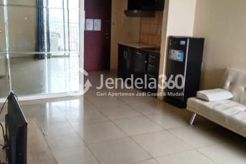 Kitchen Middle Floor 2BR Apartment with City View at Best Western Mangga Dua