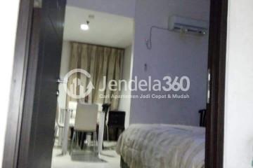 Bedroom Cozy Studio Apartment Low Floor with  View at The Habitat Karawaci Apartment