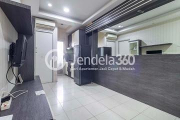 Living Room Compact 2BR Apartment at Green Bay Pluit Apartment Low Floor