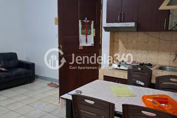 Kitchen High Floor 2BR Apartment with City View at Mediterania Garden Residence 1